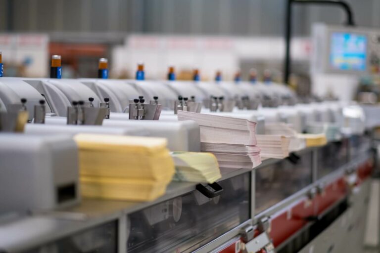 envelope enclosing machine